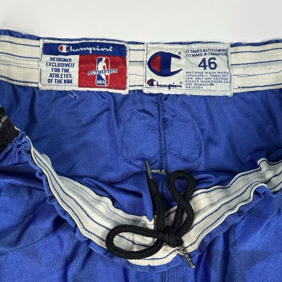 Vintage NBA Champion Orlando Magic Team Issued Game Shorts XXL 46 Authentic Rare - Picture 6 of 9
